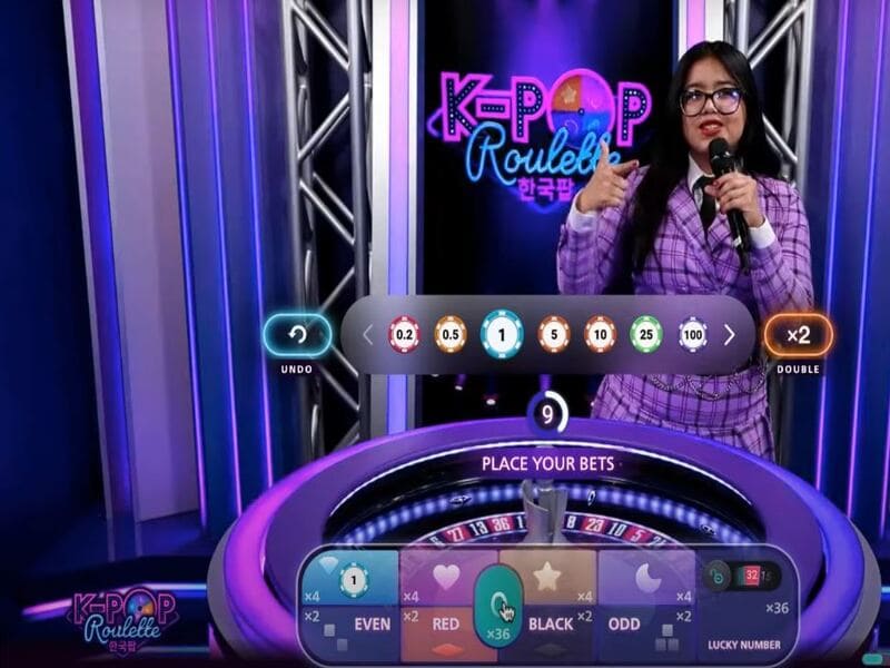 Recursos do Jogo K-Pop Roulette Recursos do Jogo K-Pop Roulette