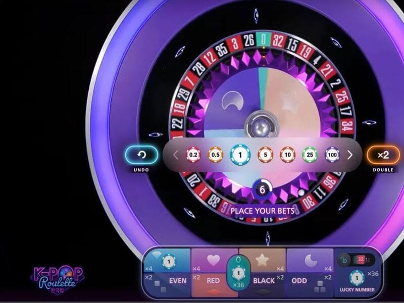 Recursos Especiais do Jogo K-Pop Roulette Recursos Especiais do Jogo K-Pop Roulette