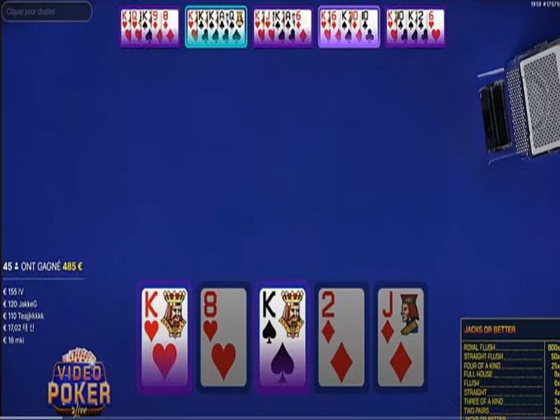 Enredo e Regras do Jogo Vídeo Poker Enredo e Regras do Jogo Vídeo Poker