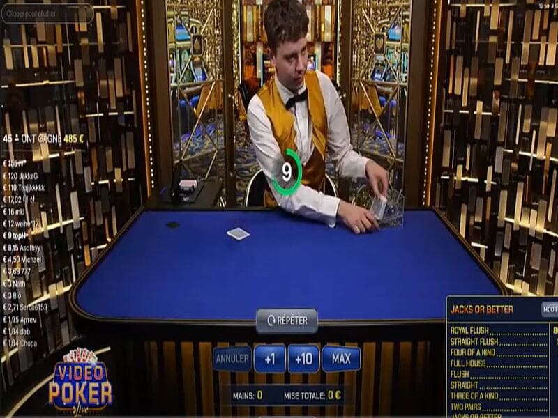 Recursos Especiais do Jogo Vídeo Poker Recursos Especiais do Jogo Vídeo Poker